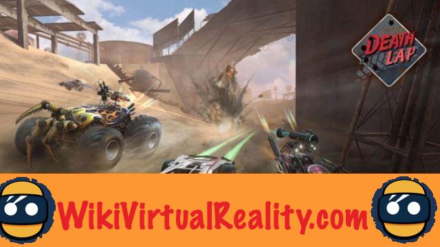 Death Lap a virtual reality racing and battle game