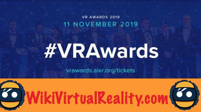 Aquí están los nominados para los premios VR 2019 que se llevarán a cabo en noviembre