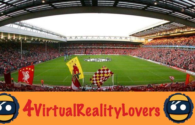 Il Liverpool lancia l'esperienza di realtà virtuale per i propri fan