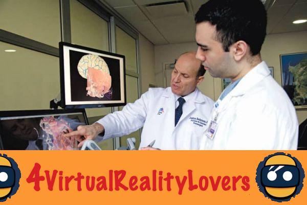 Medicina - operação de realidade virtual