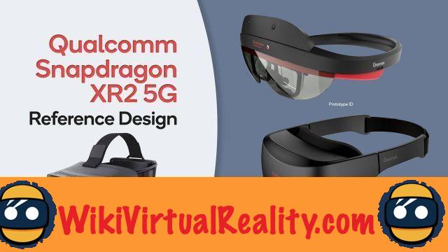 Qualcomm presenta unos auriculares VR / AR de referencia para el chip XR2