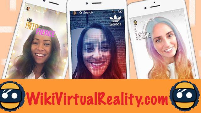 Snapchat adiciona compras de realidade aumentada ao seu aplicativo