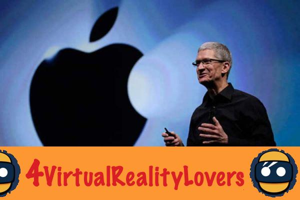 Apple: un brevetto d'oro per gli occhiali a realtà aumentata