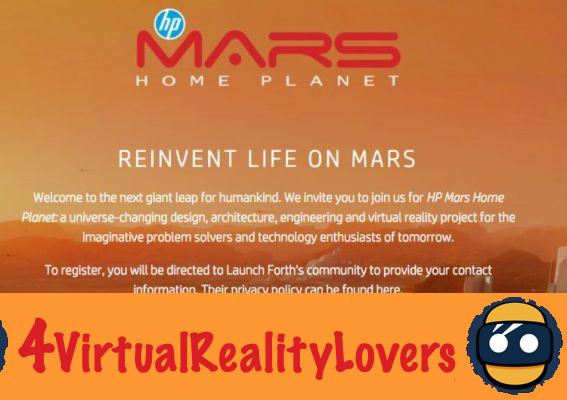 HP Mars Home Planet: Nvidia e HP decidiram conquistar Marte em VR